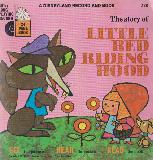 The story of LITTLE RED RIDING HOOD. A DISNEYLAND RECORD AND BOOK 33 1/3 LONG PLAYING RECORD