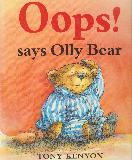 Oops! says Olly Bear